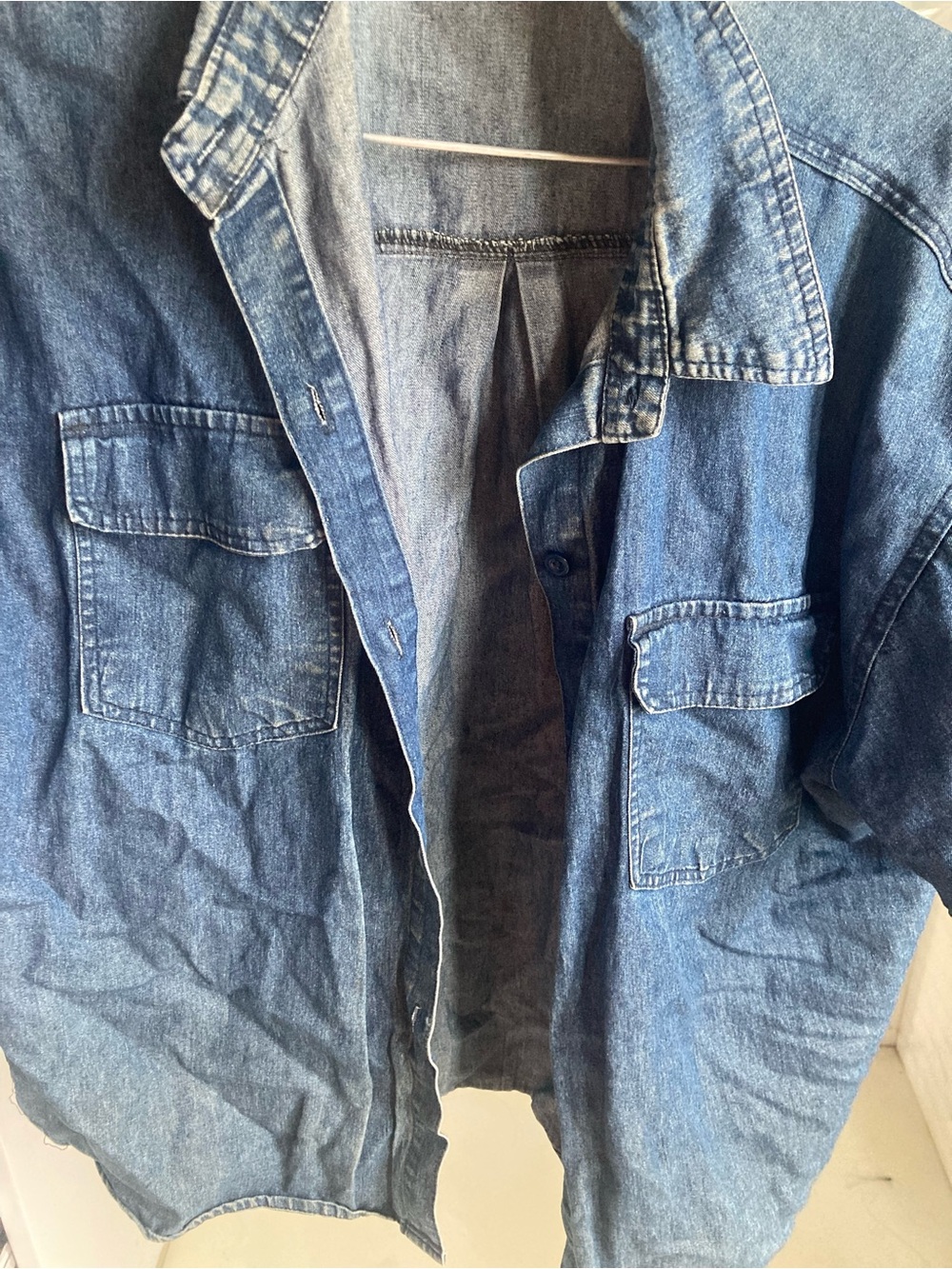 Denim Men's Jeans Jacket - Blue